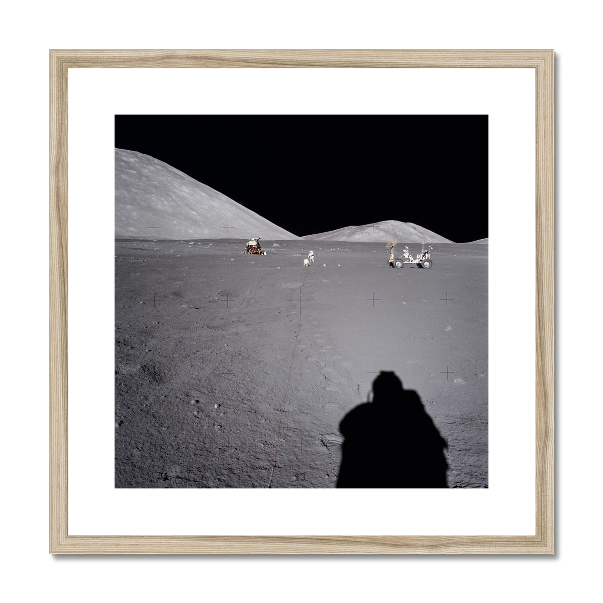 Echoes Beneath the Dust  Framed & Mounted Print