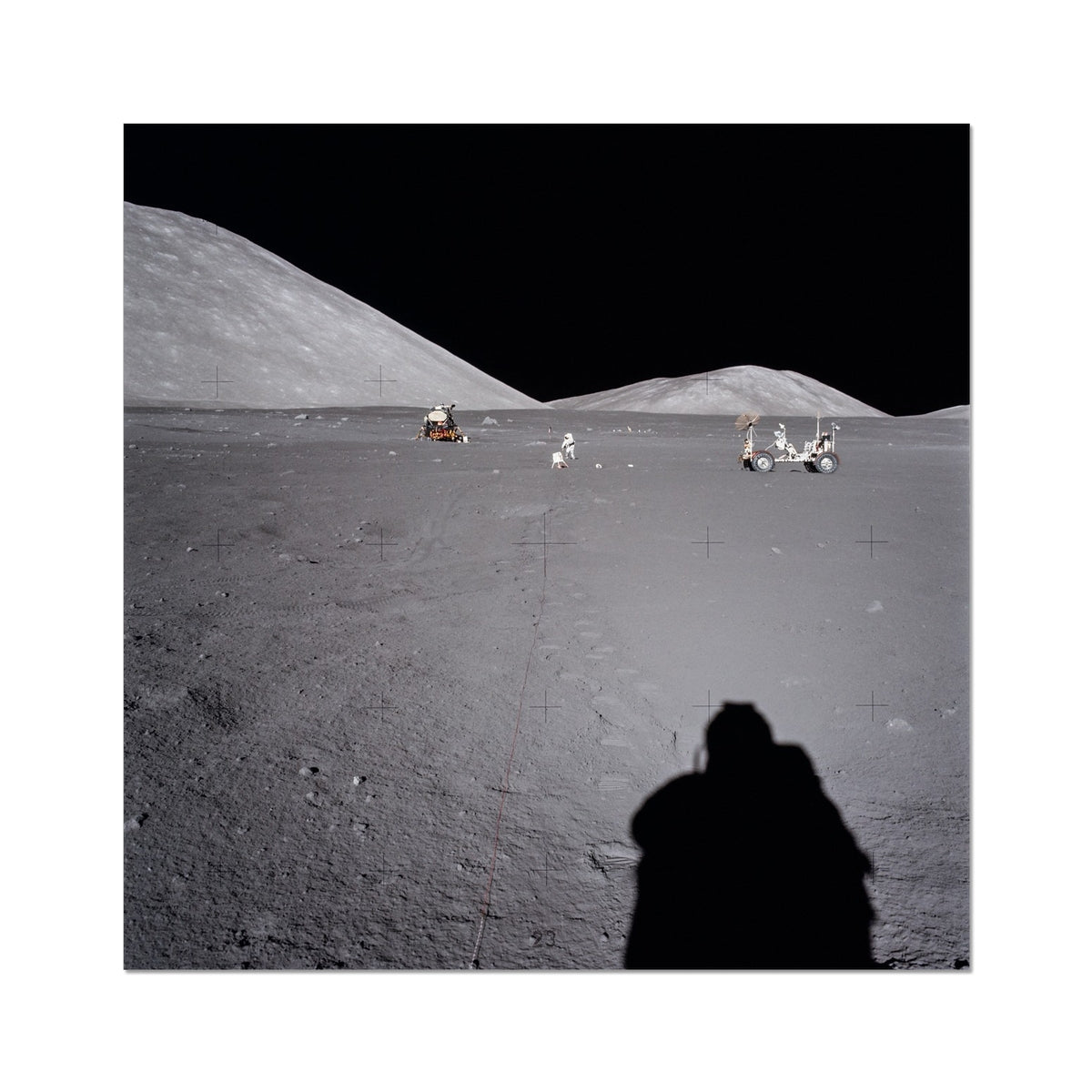 Echoes Beneath the Dust  Photo Art Print