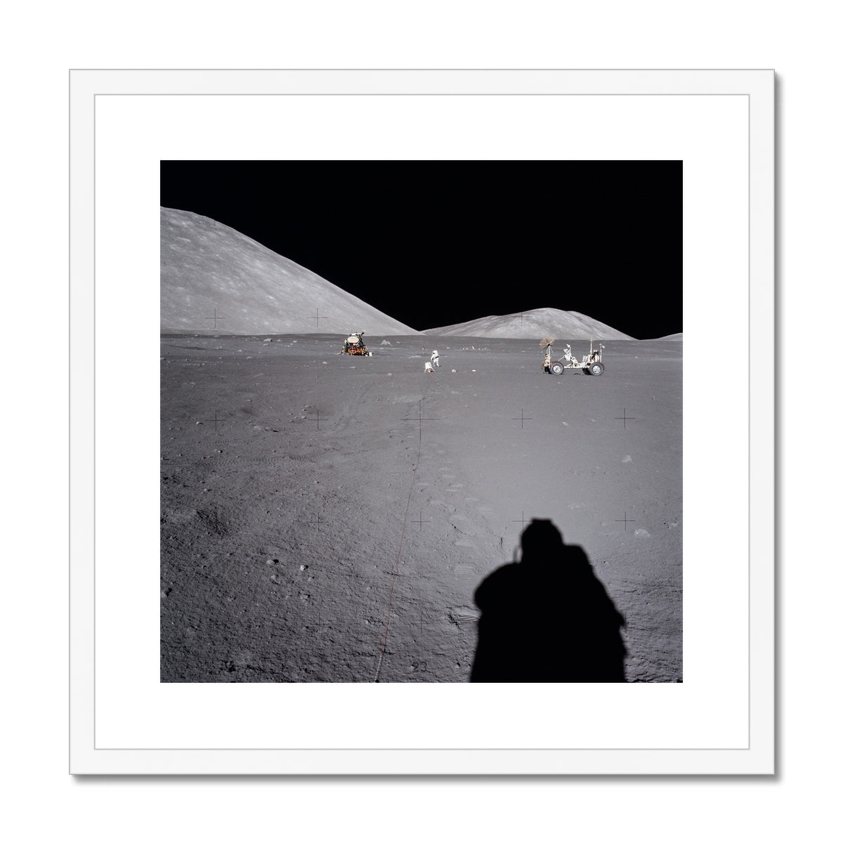 Echoes Beneath the Dust  Framed & Mounted Print