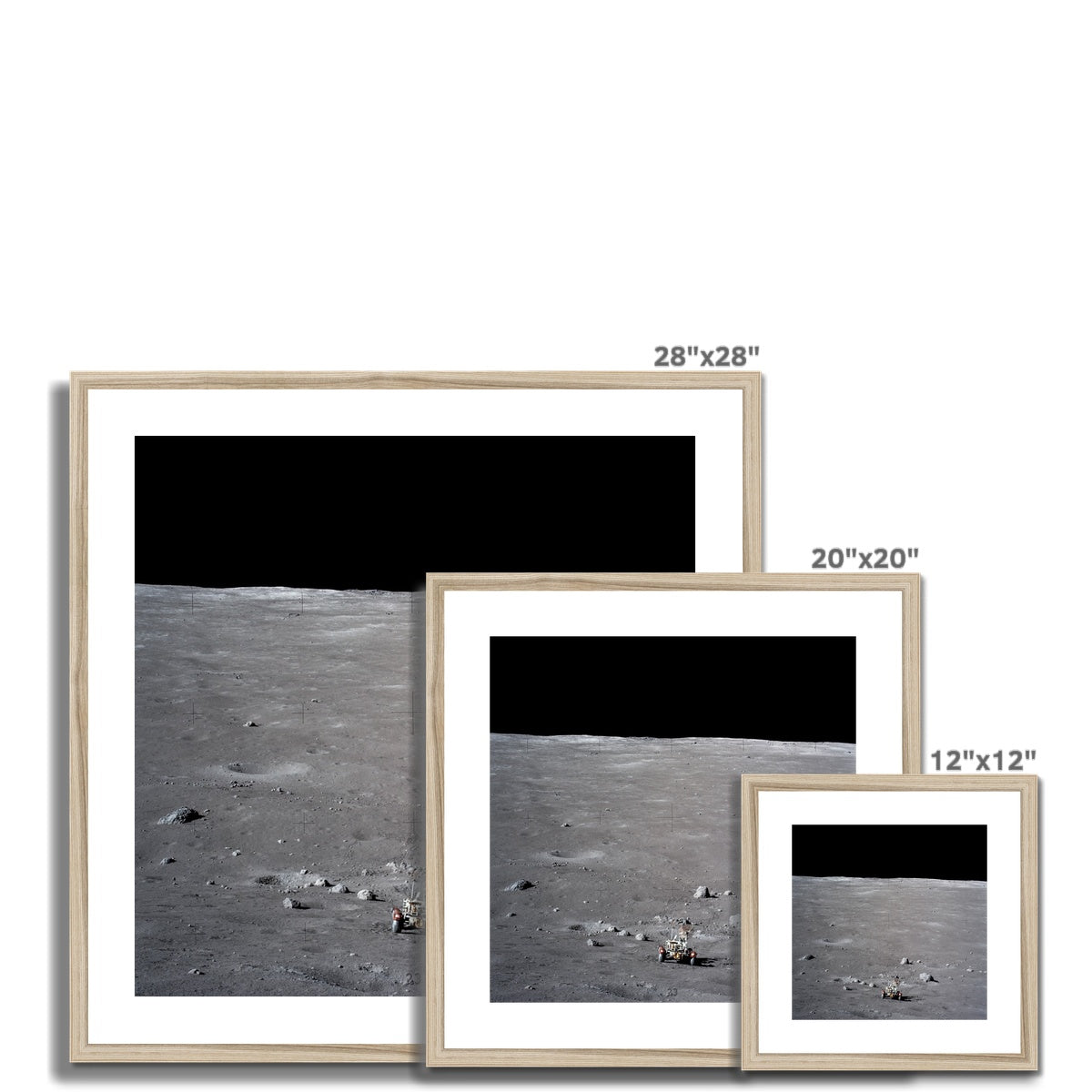 South Massif Summit Framed & Mounted Print