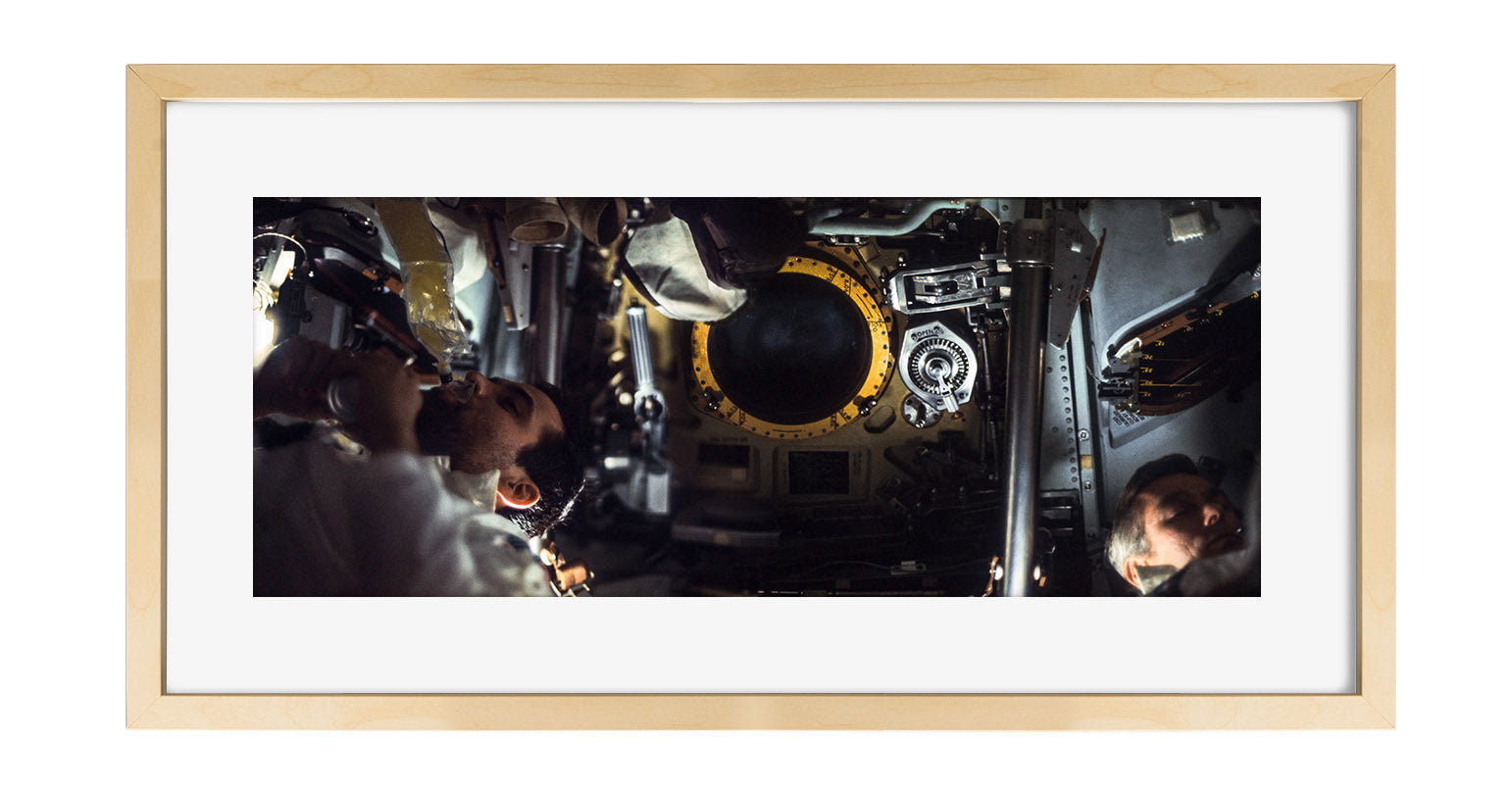 Lunch in Orbit Framed & Mounted Print