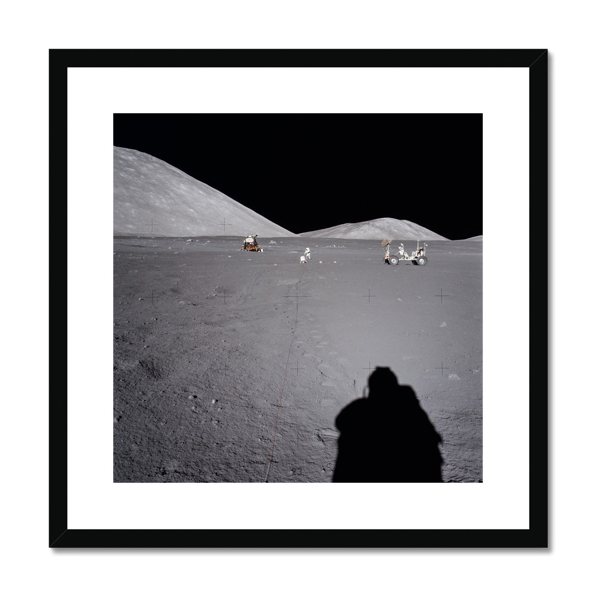 Echoes Beneath the Dust  Framed & Mounted Print