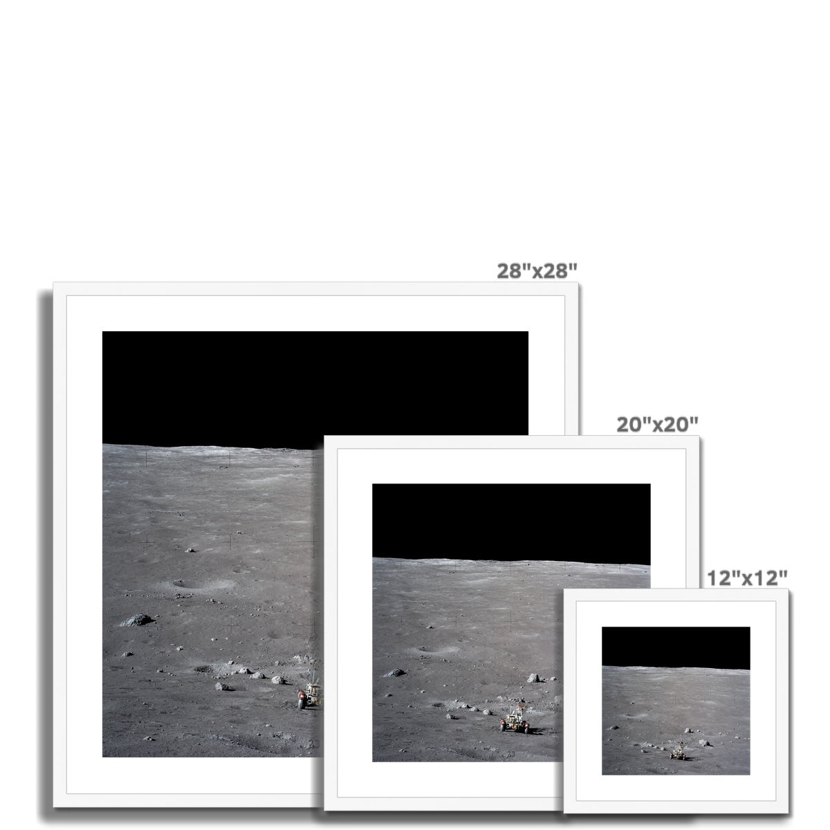 South Massif Summit Framed & Mounted Print