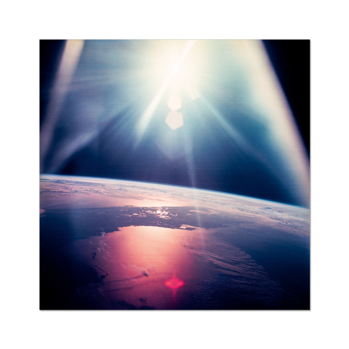 Mesmerising Sun Photo Art Print