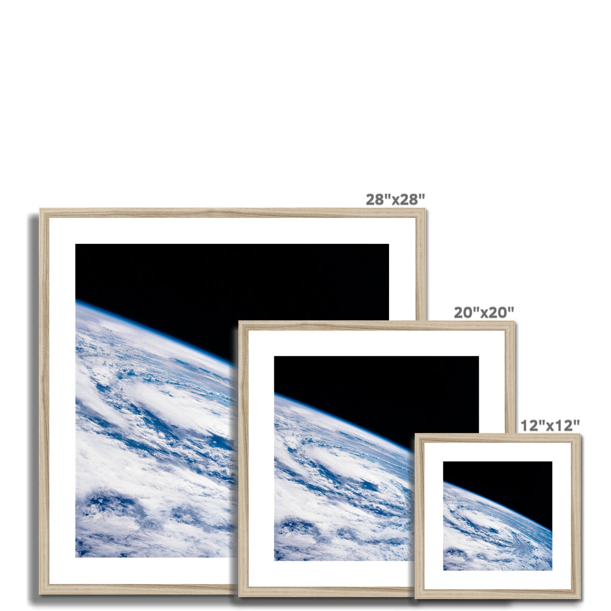 Hurricane Gladys Framed & Mounted Print