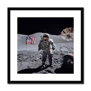 Portrait of Cernan Framed & Mounted Print