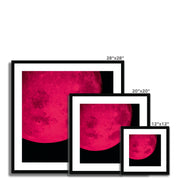 Red Moon Framed & Mounted Print