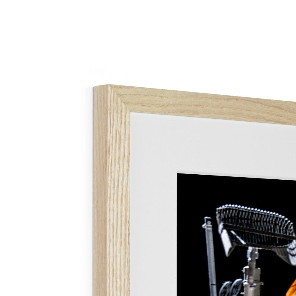 High-gain Antenna Framed & Mounted Print