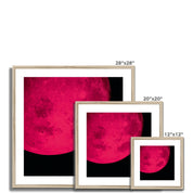 Red Moon Framed & Mounted Print