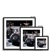 High-gain Antenna Framed & Mounted Print