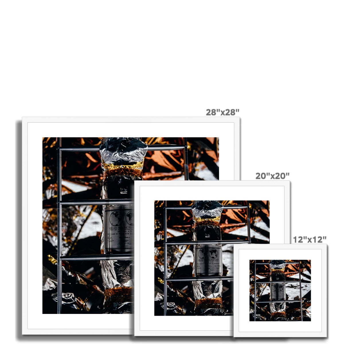 Commemoration Plaque Framed & Mounted Print