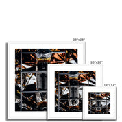 Commemoration Plaque Framed & Mounted Print