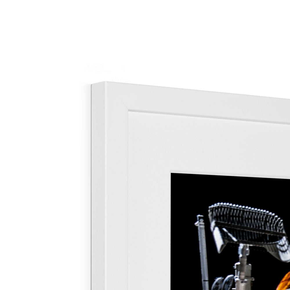 High-gain Antenna Framed & Mounted Print