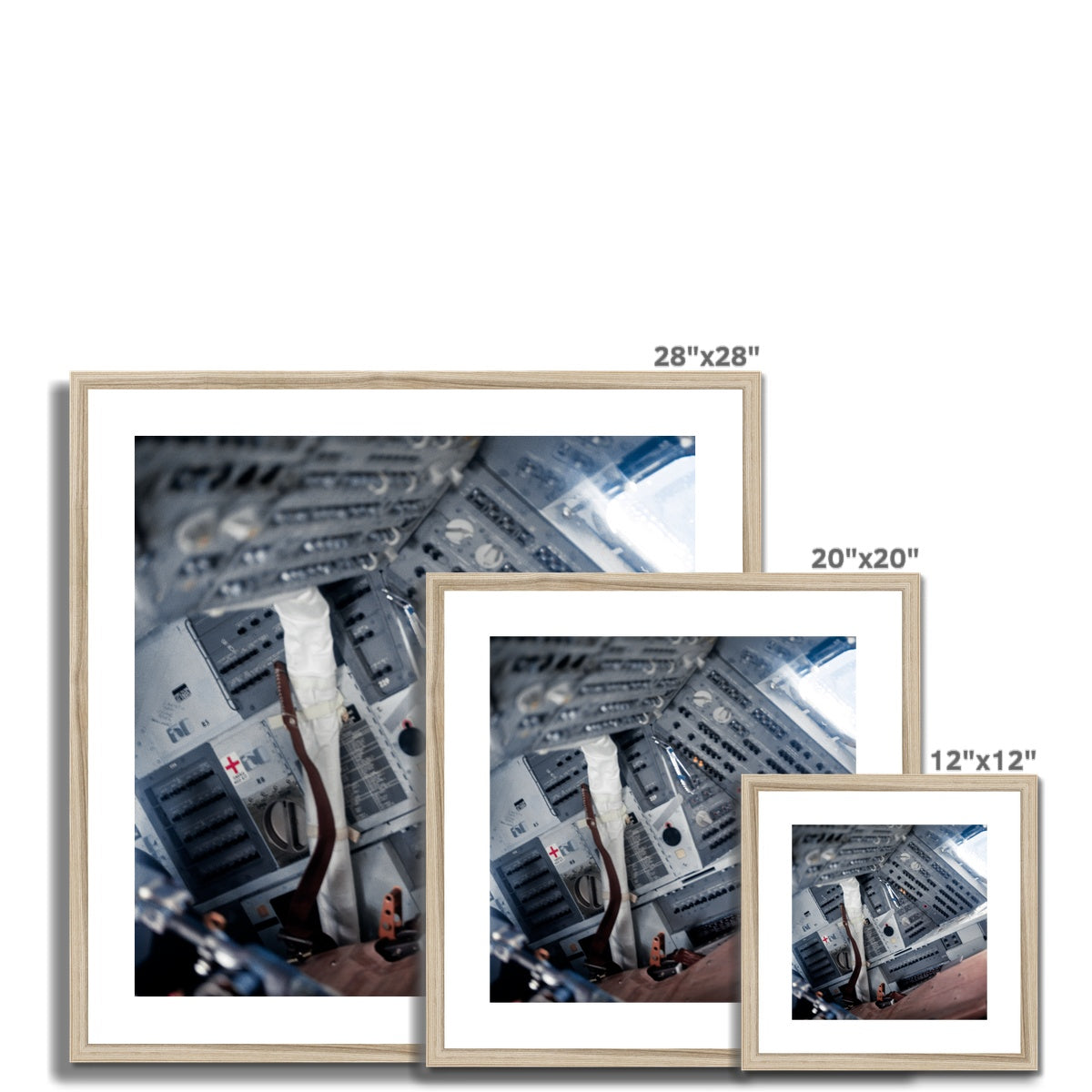 Instrument Panel Framed & Mounted Print