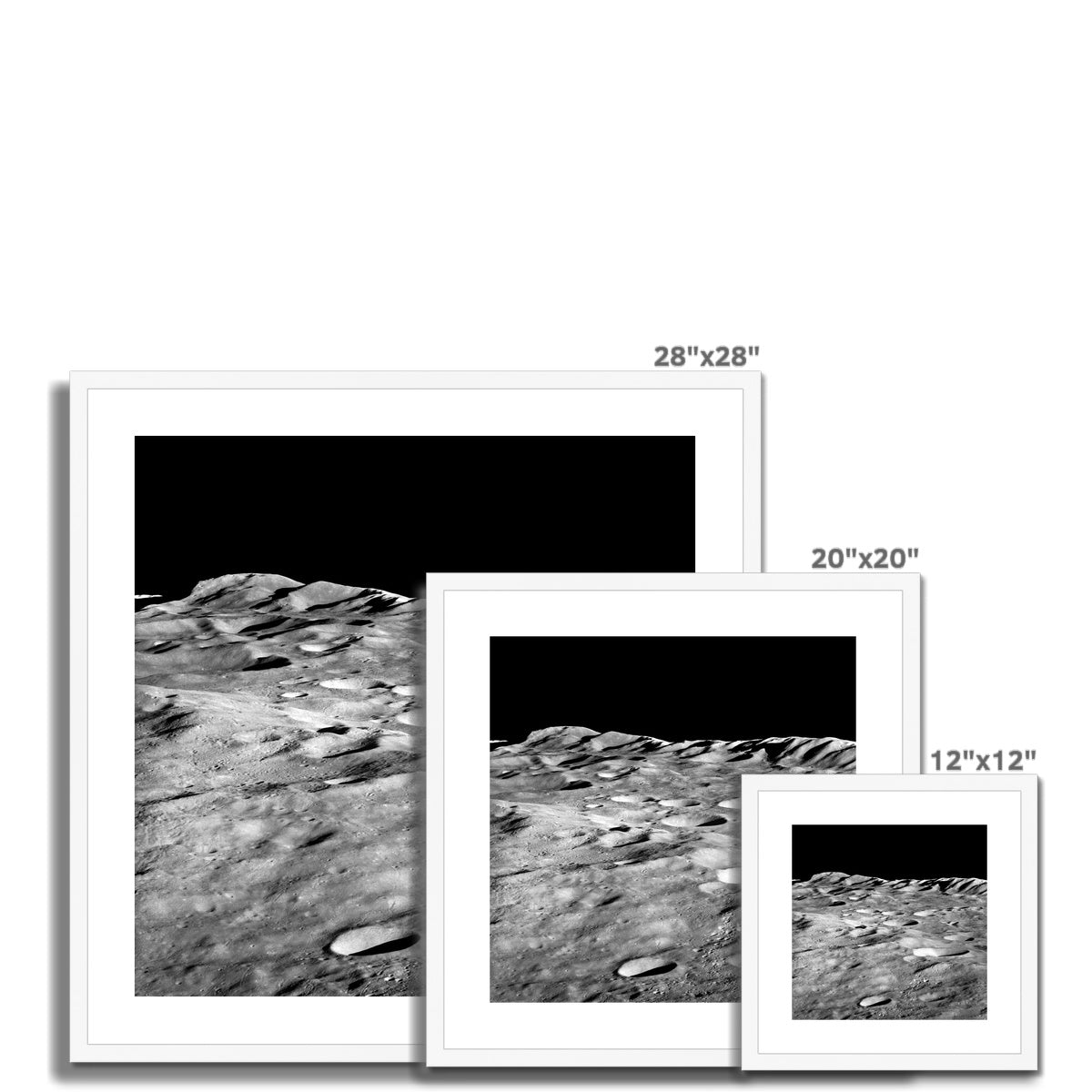 Atiken Crater Framed & Mounted Print