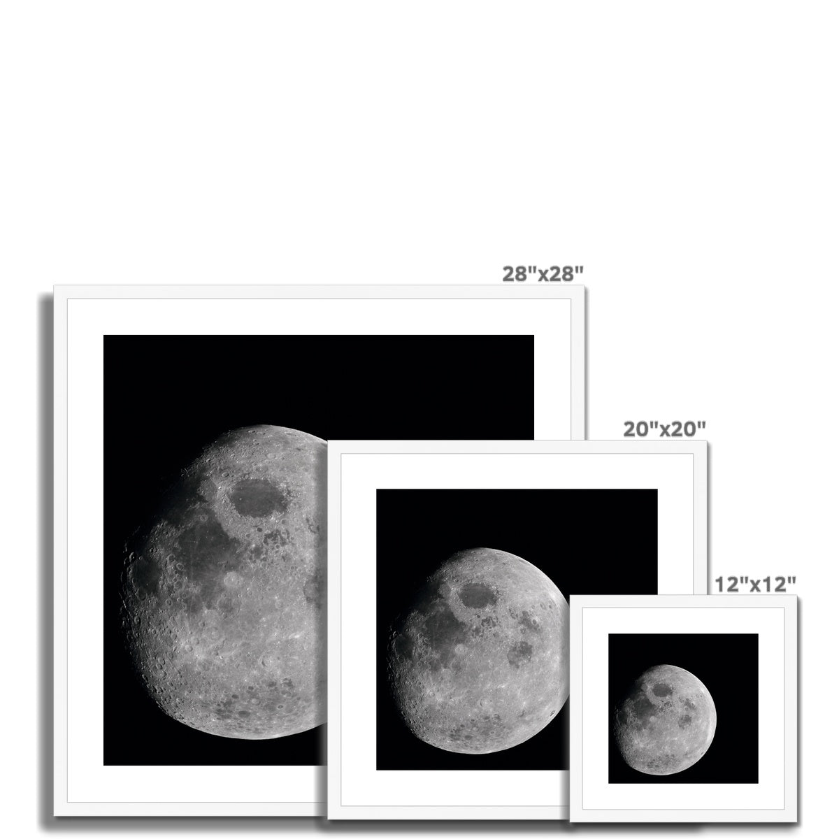 Moon Glory Framed & Mounted Print