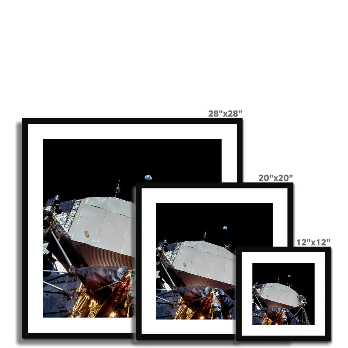 Earth Ascent Framed & Mounted Print