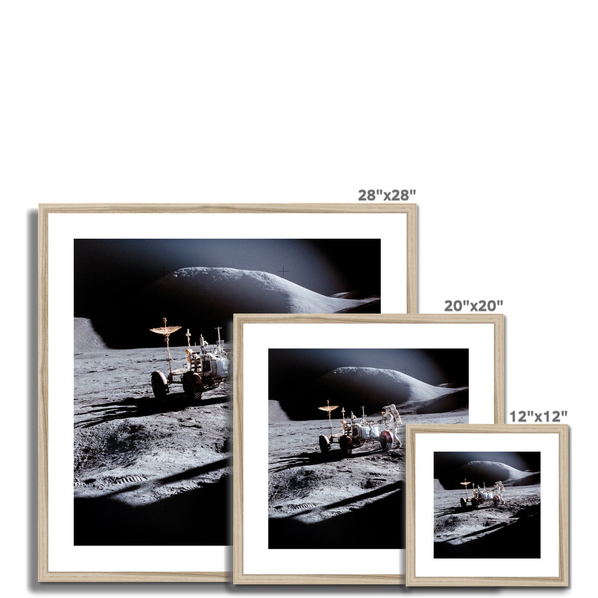 Hadley-Apennine Framed & Mounted Print