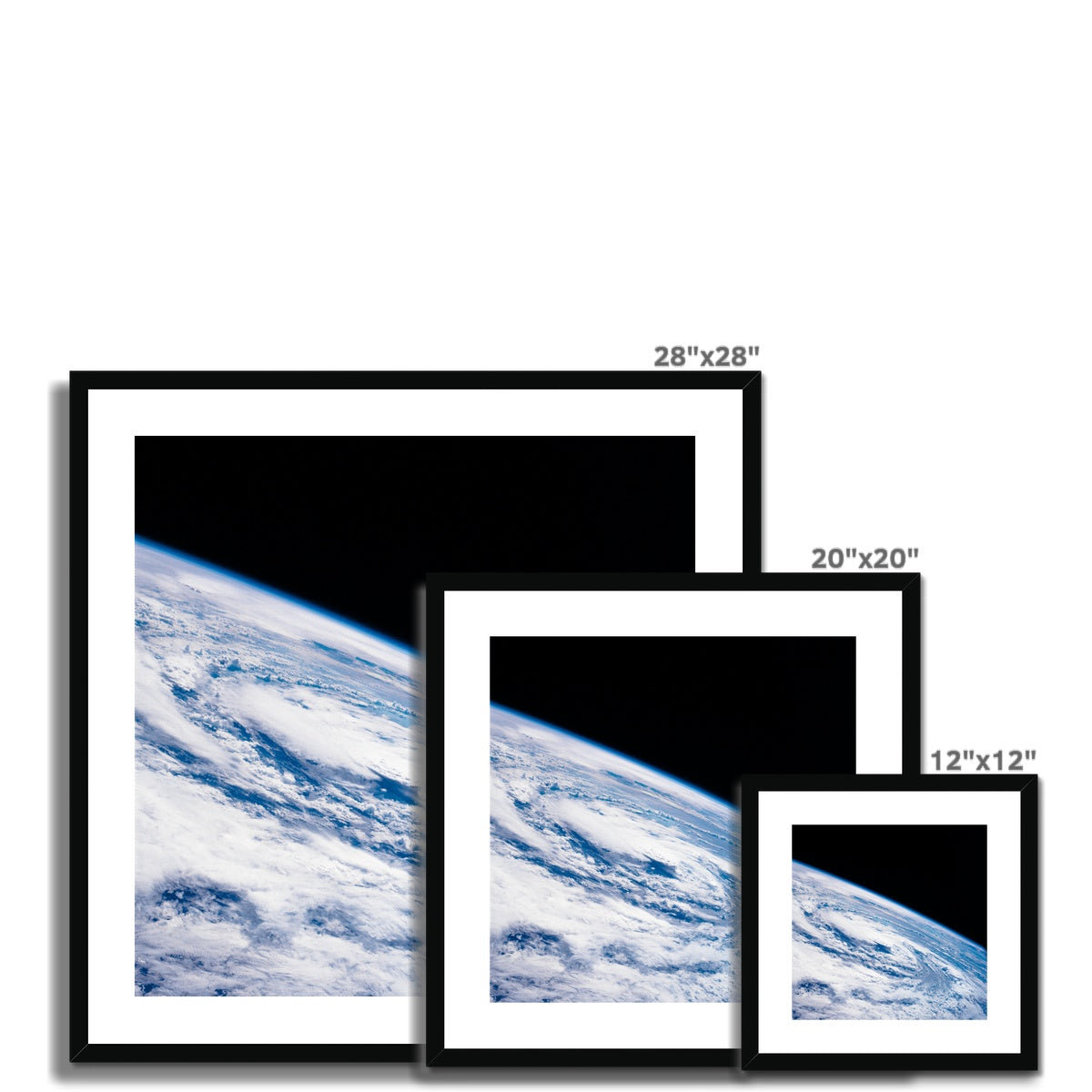 Hurricane Gladys Framed & Mounted Print