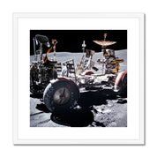 High-gain Antenna Framed & Mounted Print