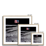 Moon & Stripes Framed & Mounted Print