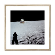 Armstrong's Shadow Framed & Mounted Print