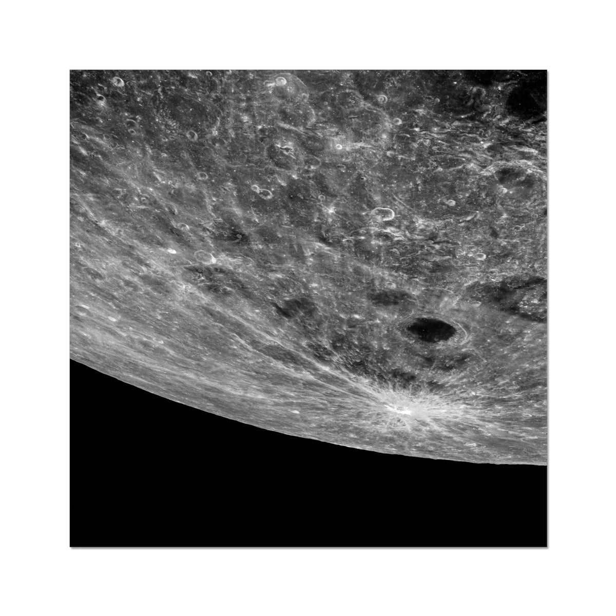 Lunar Impact Photo Art Print