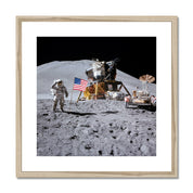 Space Salute Framed & Mounted Print