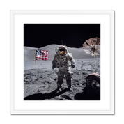 Portrait of Cernan Framed & Mounted Print