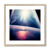 Mesmerising Sun Framed & Mounted Print