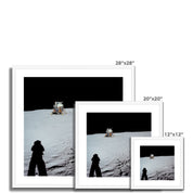 Armstrong's Shadow Framed & Mounted Print