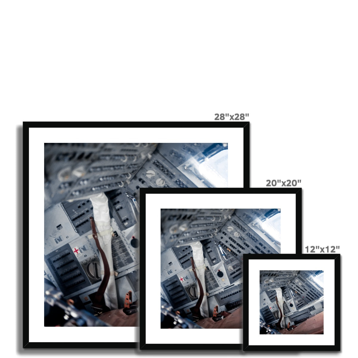 Instrument Panel Framed & Mounted Print