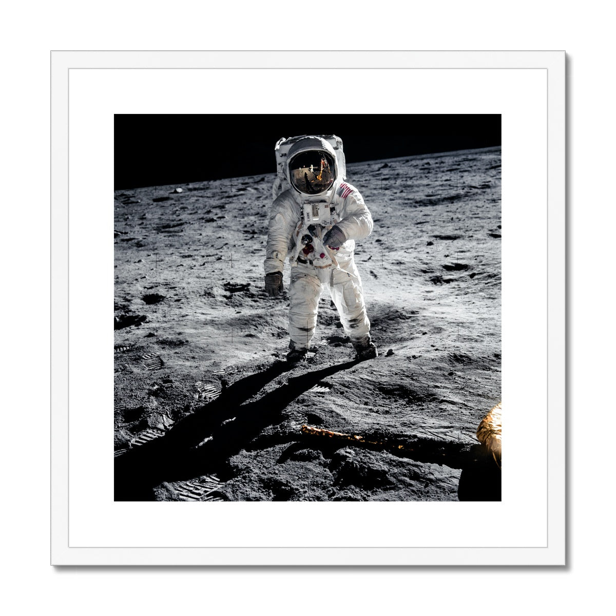 Aldrin's EVA Framed & Mounted Print