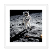 Aldrin's EVA Framed & Mounted Print