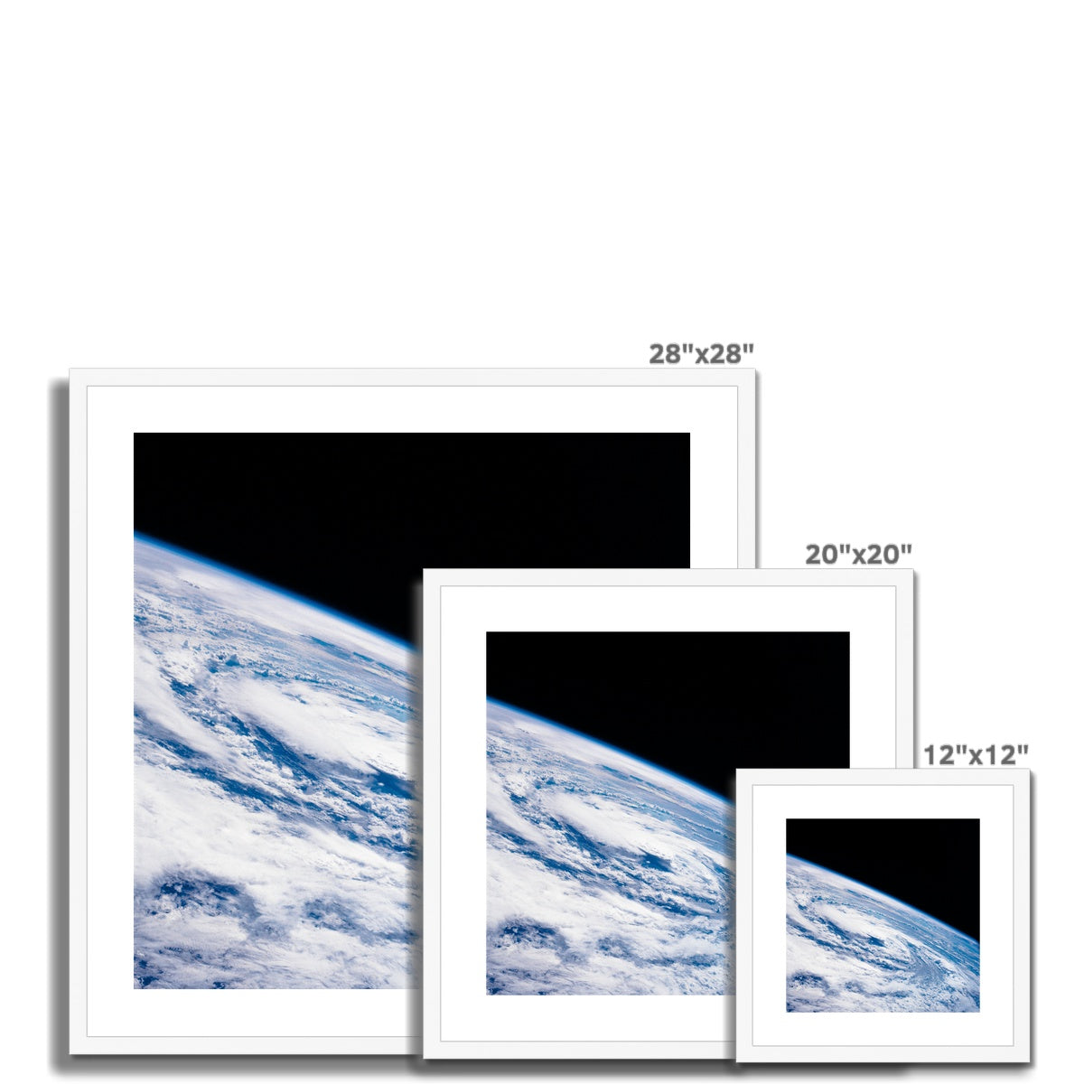 Hurricane Gladys Framed & Mounted Print