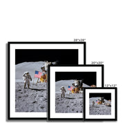 Space Salute Framed & Mounted Print