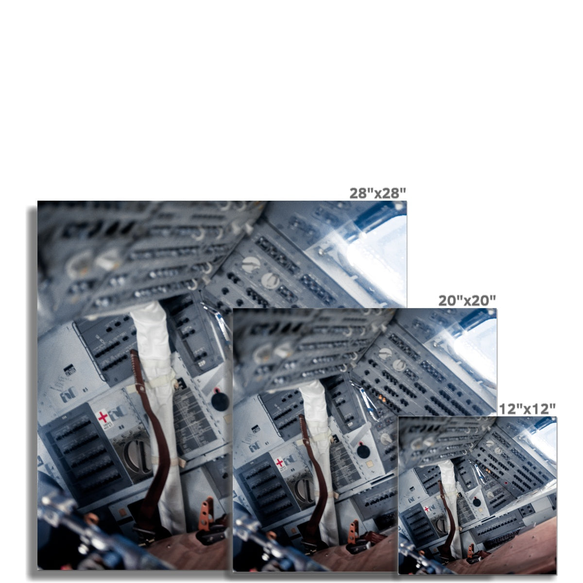 Instrument Panel Photo Art Print