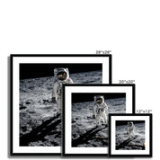 Aldrin's EVA Framed & Mounted Print