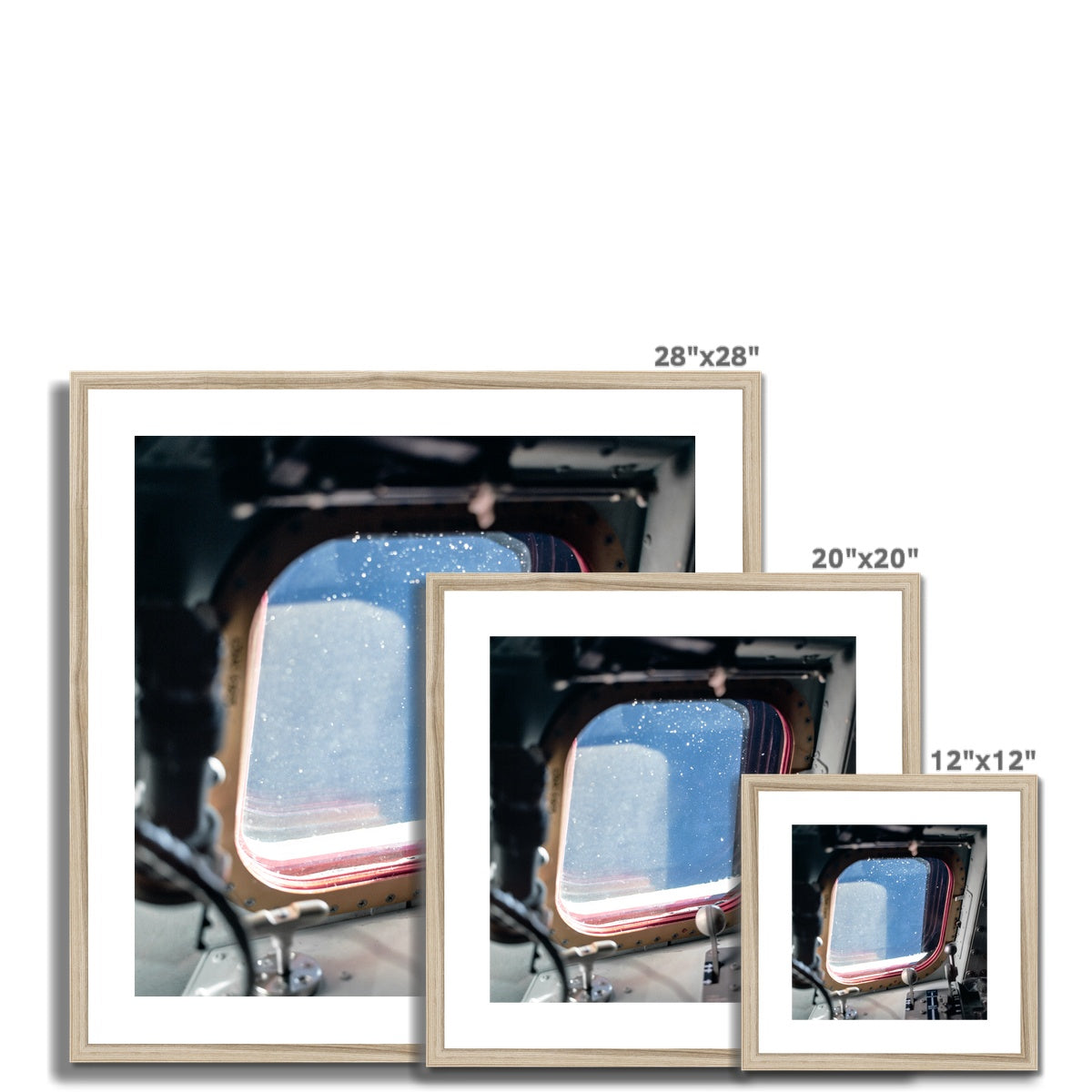 Command Window Framed & Mounted Print
