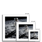 Aldrin's EVA Framed & Mounted Print