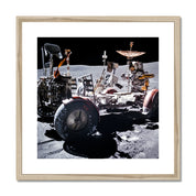 High-gain Antenna Framed & Mounted Print