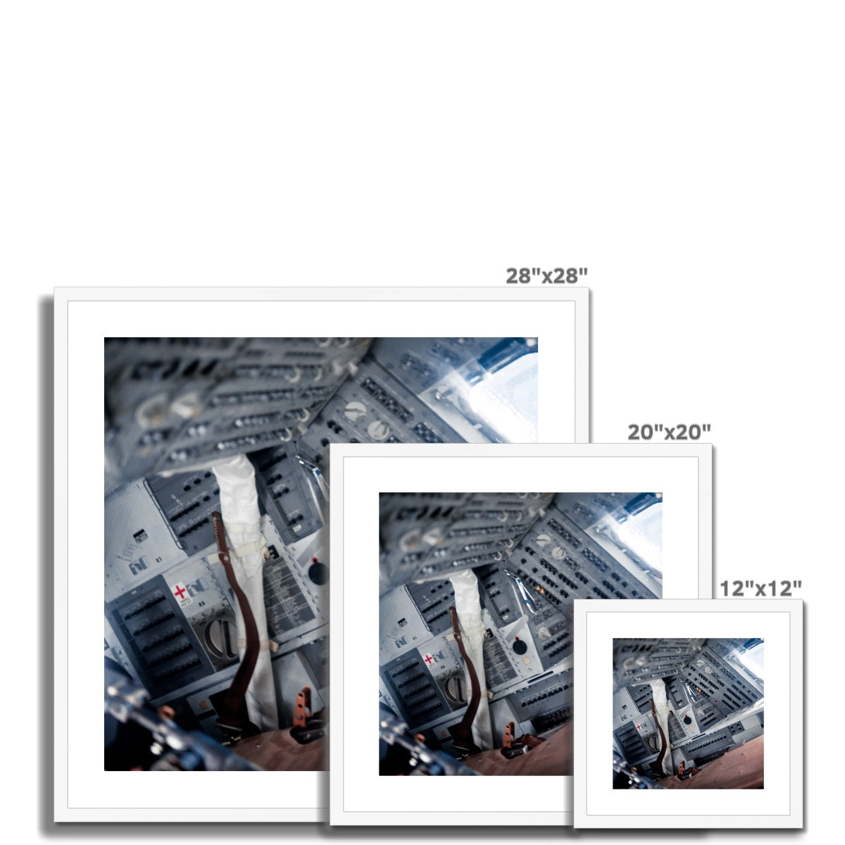 Instrument Panel Framed & Mounted Print