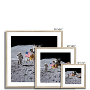 Space Salute Framed & Mounted Print
