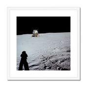 Armstrong's Shadow Framed & Mounted Print