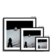 Armstrong's Shadow Framed & Mounted Print