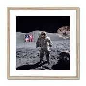 Portrait of Cernan Framed & Mounted Print