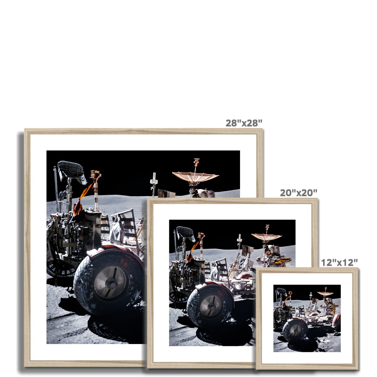 High-gain Antenna Framed & Mounted Print