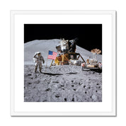 Space Salute Framed & Mounted Print