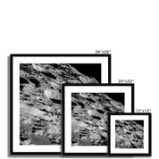 Daedalus Crater Framed & Mounted Print
