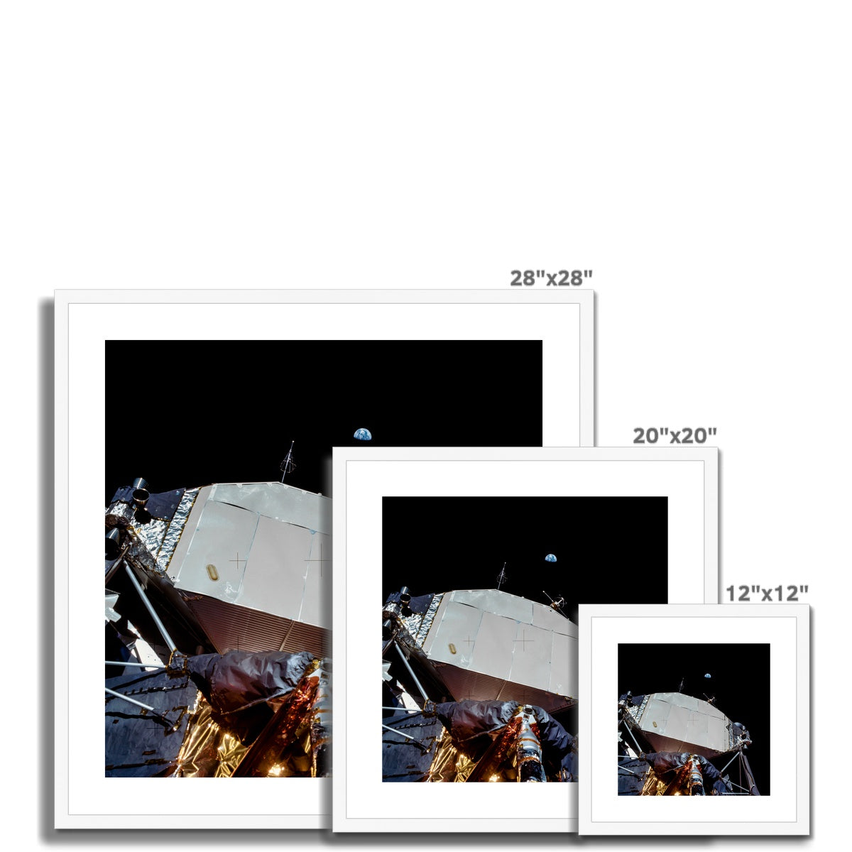 Earth Ascent Framed & Mounted Print